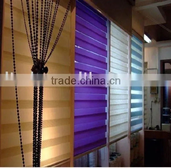 High Quality Finished Various Colors Zebra Blinds