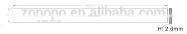 5w 3w 7w 3000k 6000k Low Price Linear Light 80ra 90ra Custom-made Driver on Board Linear Light Pcb photo-3