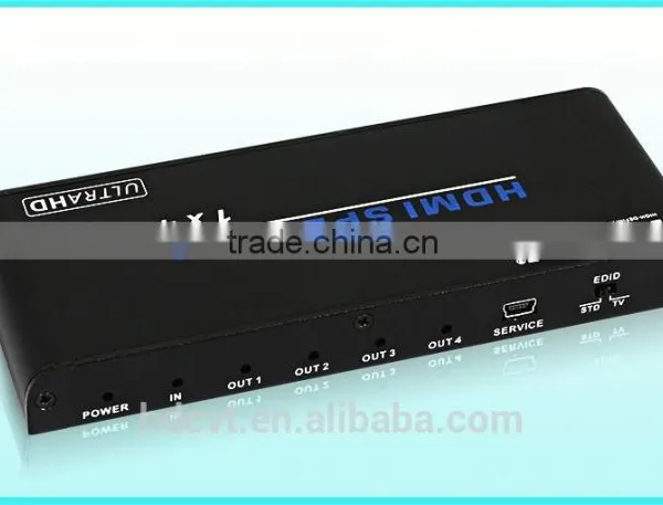 1x4 HDMI 4K2K Splitter With 1080P 3D ULTRA HD Support , HDV-A14 photo-4