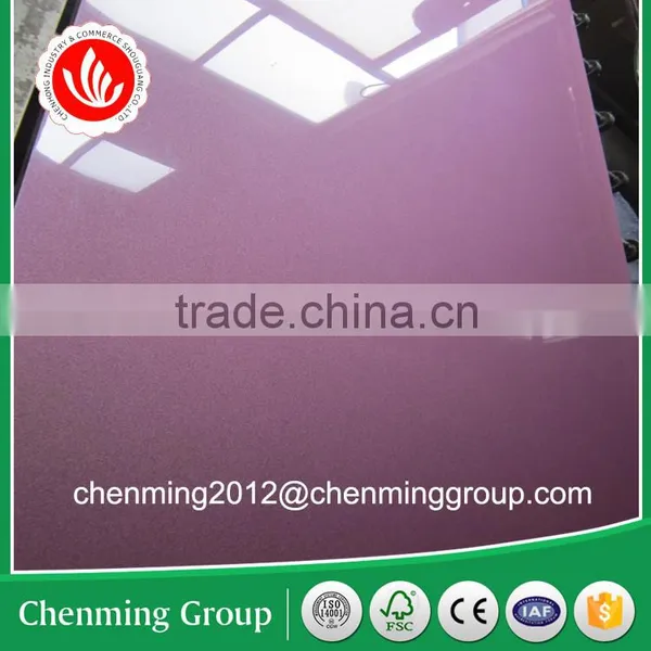 High Gloss Wood Grain UV Coated MDF Board photo-2