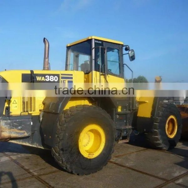 High Quality of Used Komatsu Wheel Loader WA380-5 for Sale photo-3