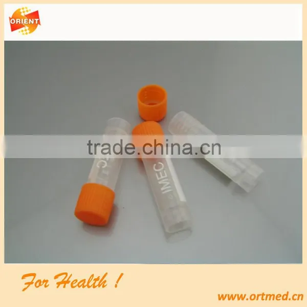 Hot Sale Lab Medical Plastic Freezing Cryo Tube