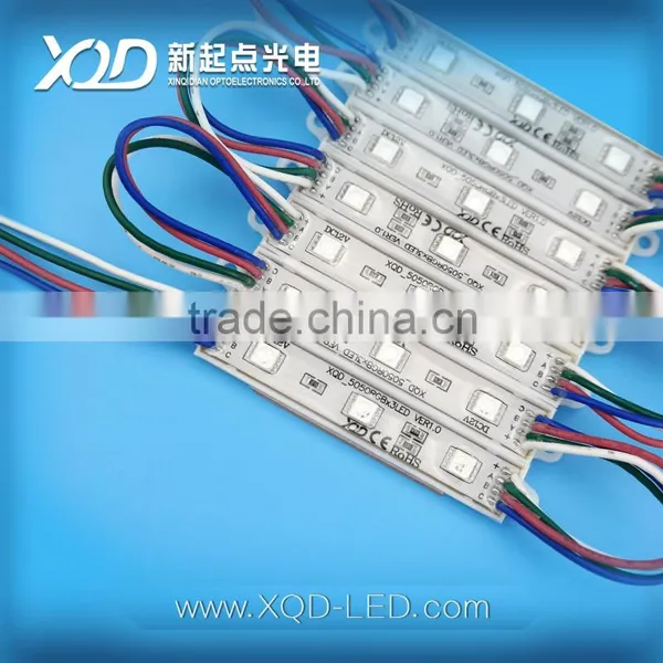 3 Chips 5050 SMD Led Light RGB Led Module12V photo-3