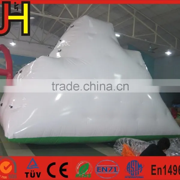 0.9mm PVC Tarpaulin White Water Toy Inflatable Water Iceberg photo-4