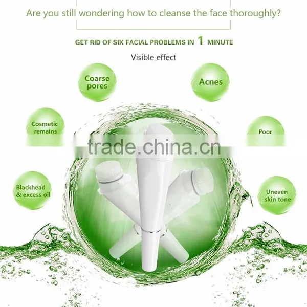 Face Cleaning Brush Portable Rotary Face Washing Cleaner photo-5