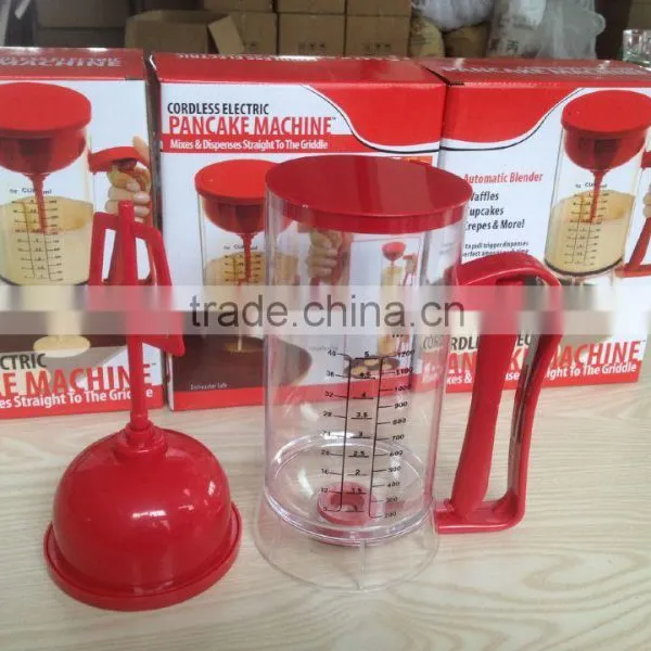 Economy Plastic Cupcake Pancake Muffin Batter Dispenser 4 Cup Capacity photo-2