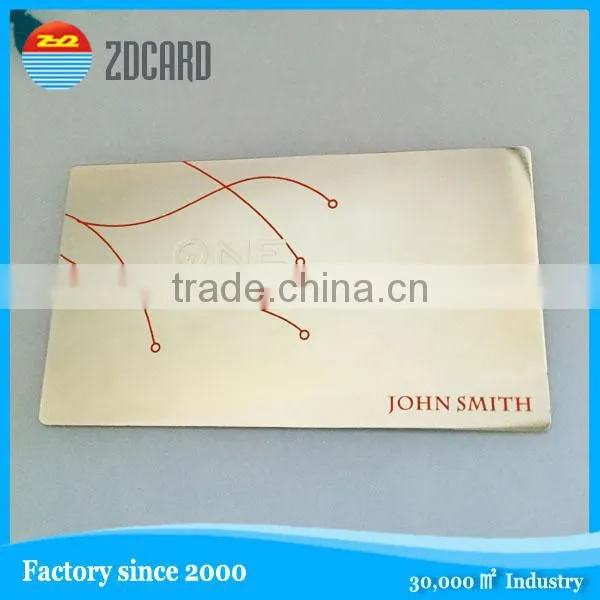 Common Engraved Metal Aluminum Card photo-6