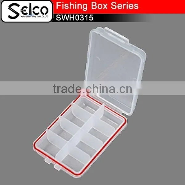 Tiny fishing hook beads accesories fly plastic fishing box waterproof