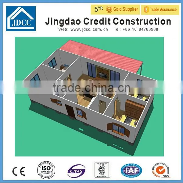 Easy To Instal And Good Appearance And Best Seller Light Steel Structure Villa photo-5