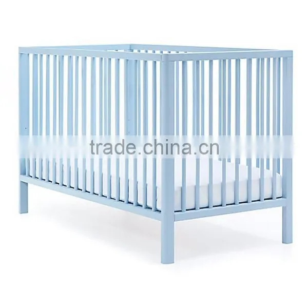 120x60cm Mattress Europe Nursery Wooden Baby Cot Bed photo-5
