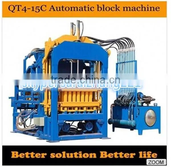 QT4-15 Hydraform Paving Stone Block Making Machine for Sale photo-6