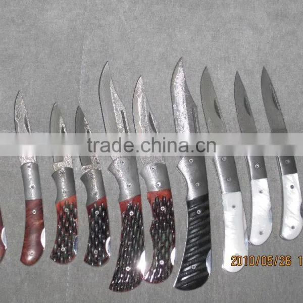 China Damascus Steel Pocket Knives photo-4
