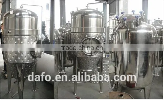 Stainless Steel 304 Dimple Jacket Wine Fermentation Tank/cooling Jacket Wine Tank photo-5