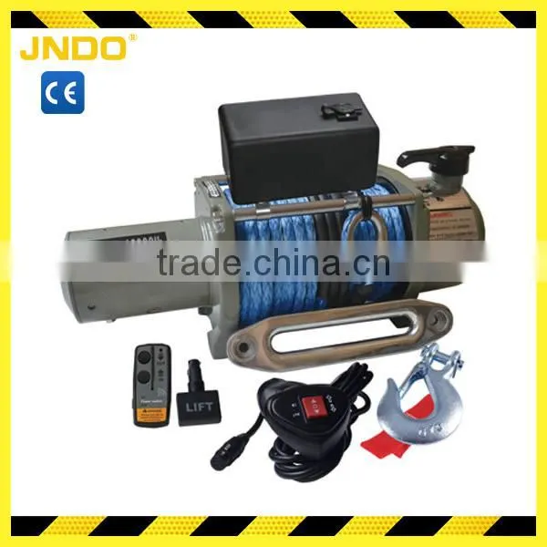 Waterproof 16800 lb Power Motor Truck Electric Winch photo-4