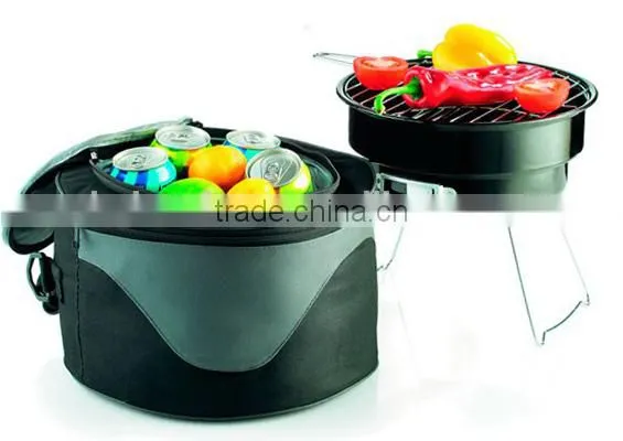 Promotional Portable BBQ Grill Cooler Bag Combo photo-2