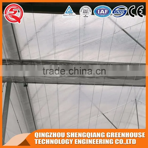 China Multi-span Steel Frame Glass Greenhouse Shading Systems photo-5