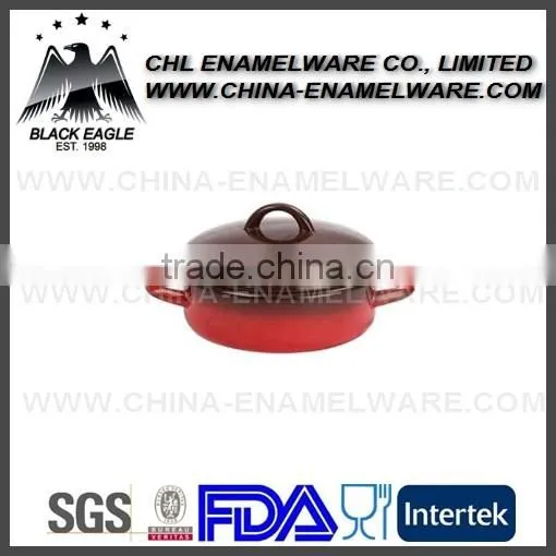 Household Non Stick Enamel Casserole photo-3