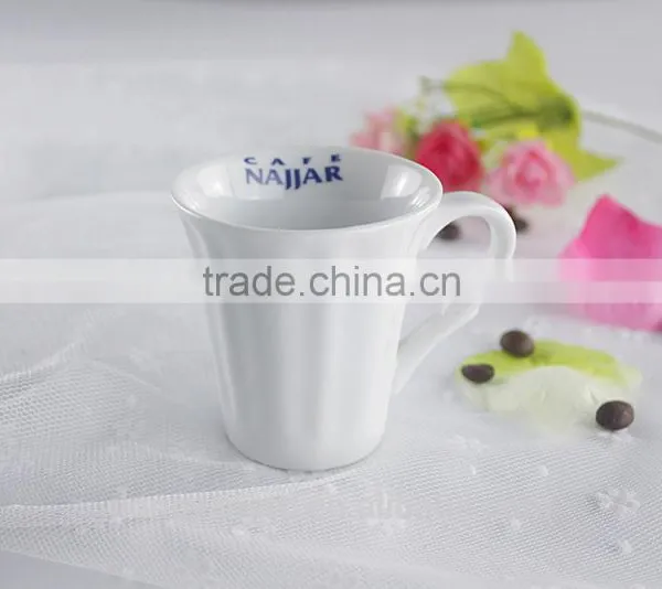 Factory Direct Wholesale Customized White Crockery Coffee Cup photo-3