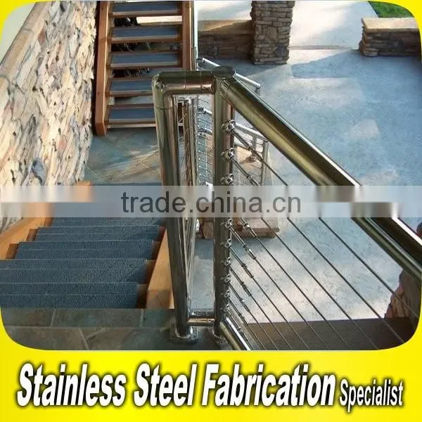 201 304 316 Stainless Steel Stair Industrial Handrail photo-3