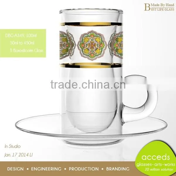 Hand Made Decoration Heat-Resistant Creative Borosilicatate Special Cups photo-5