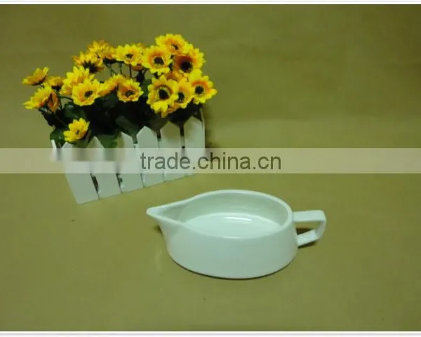 High Quality Products Cheap Promotion Ceramic Sauce Boat photo-2