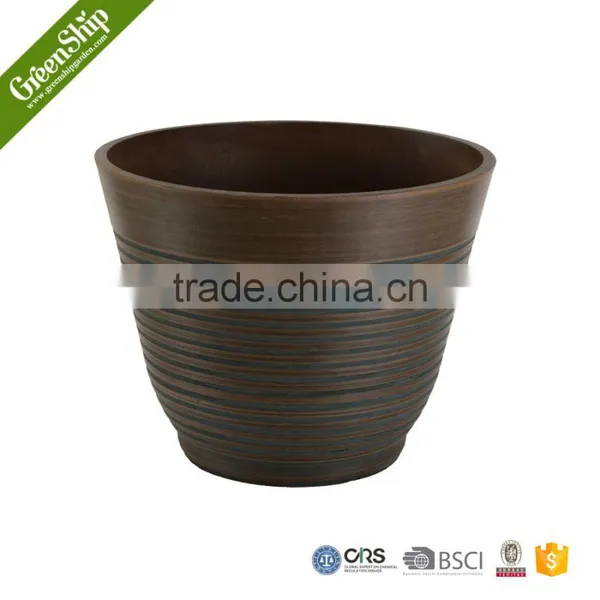 Garden Decoration Plastic Flower Pot/cheap Plastic Planters Wholesale photo-4