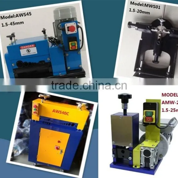 CE Patent Automatic Wire Cable Stripping Machine (AWS40A)( 55mm) photo-3