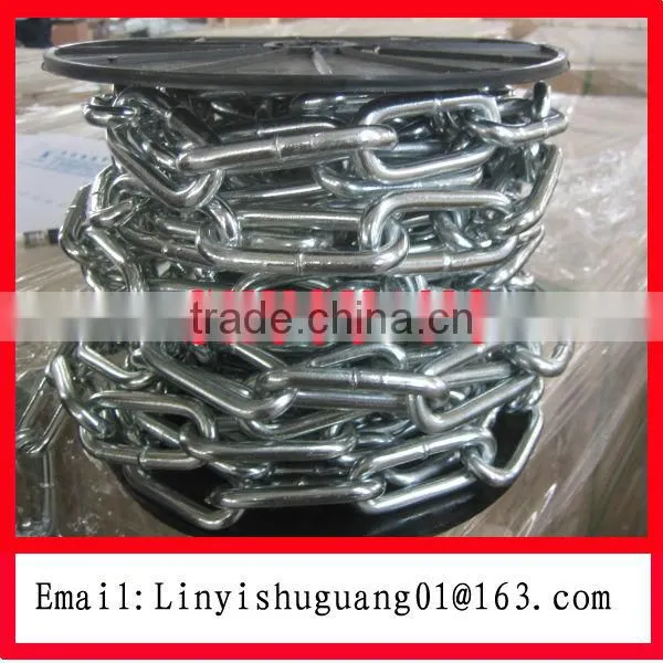 Q235 Shuguang Factory Supply Smooth Welded Short Link Chain photo-4