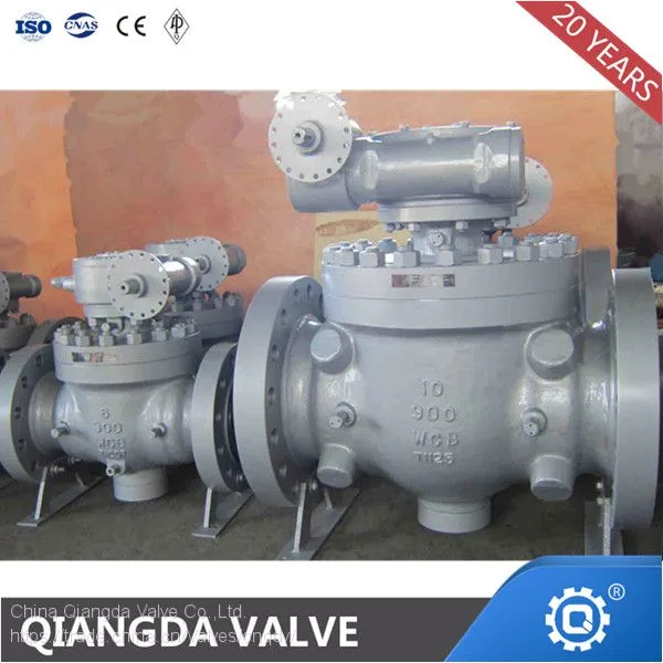 API6D Trunnion Mounted Flanged Top Entry Ball Valve photo-2