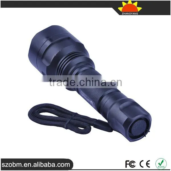 Green Light Flashlight Torch C8 Q5 560Lumens 1 Mode Tactical LED Flashlight Toch photo-5