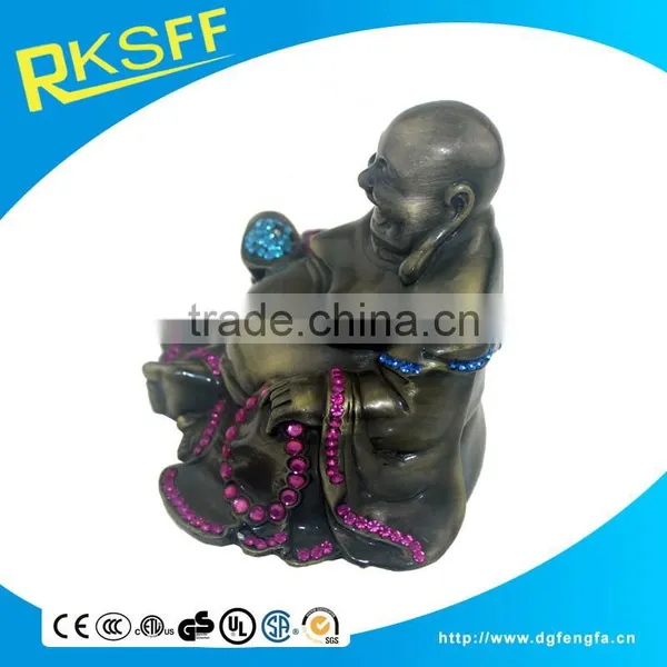 China Feature Brass Zinc Alloy Handmade Gold Buddha in Hot Sale photo-4