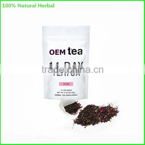 Private Label AM TEATOX Slimming Detox Tea / Diet / Green /14 Day / Weight Loss Tea photo-4