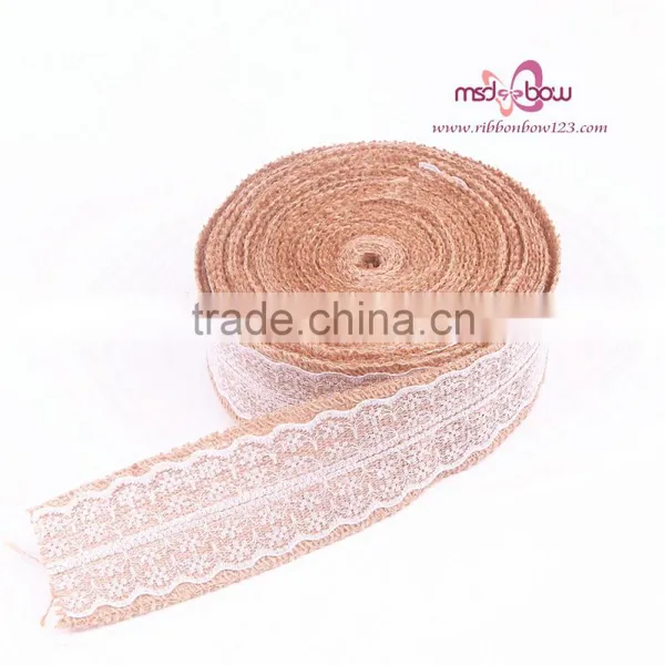 Custom Printed Ribbon Wired Ribbon Cheap Wholesale Burlap Ribbon photo-2