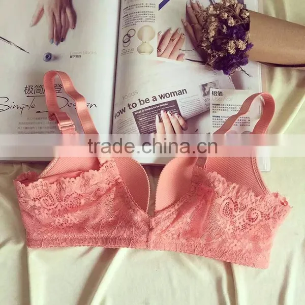 Women Size Fancy Lace Hot Sexy Girls Photos Underwear Dress Bra Set photo-4