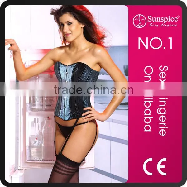 China Wholesale Sunspice Hot Sale Corset Back Lacing up Mature Women Sexy Lingerie Corset photo-5