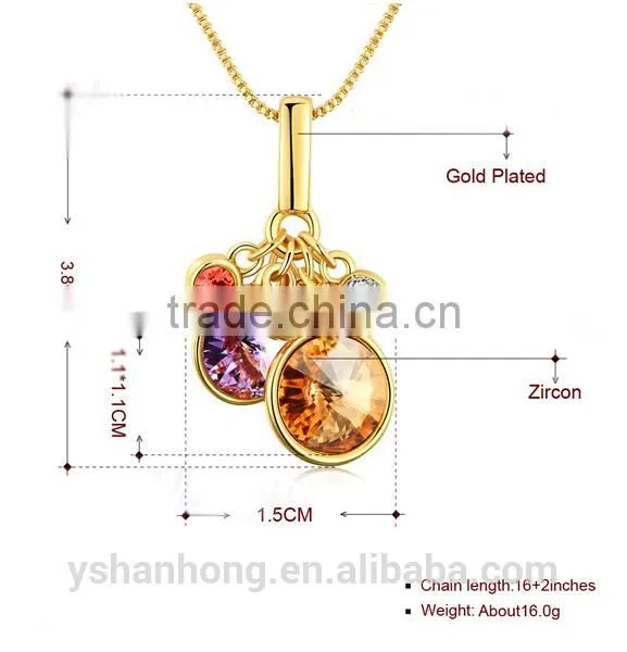 Wholesale Fashion Selling Diamond Pendant Necklace photo-4