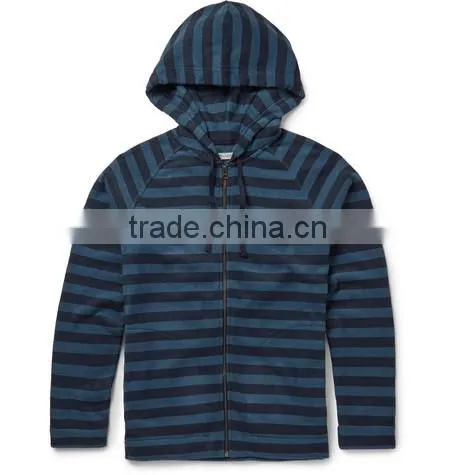 Lowtide Striped Cotton-Blend Terry Hoodie photo-3