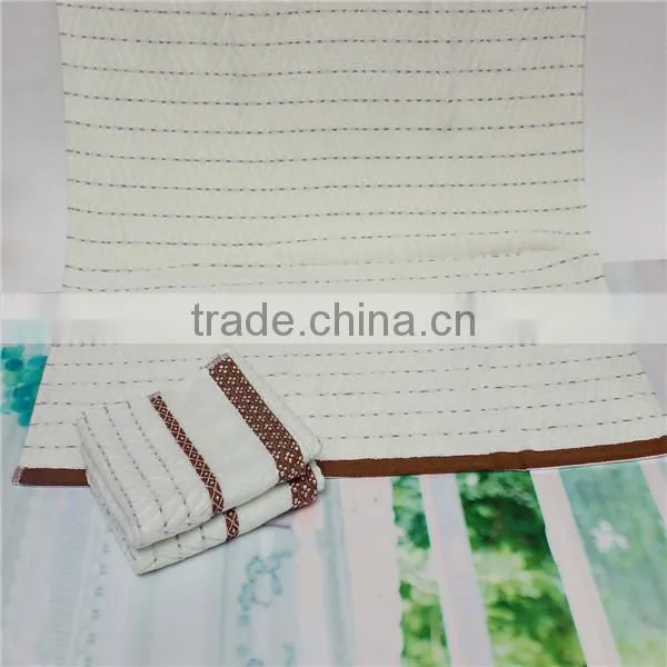 New Towel 3pcs/Set 100% Cotton Bath Beach Face Towel Sets for Adults 34cm*75cm*2p 70cm*140cm*1p Fiber Gift Bathroom Baby Towels photo-6