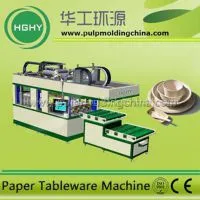Sugarcane Paper Pulp Tableware Thermoforming Machine