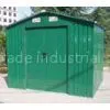 6x4 Mini Apex Metal Garden Shed , Sunor Prefabricated Double Doors Storage Sheds