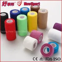 HowSport Sports Cohesive Self Adhesive Joint Protection Compression Stretch Wrap Bandage Tape