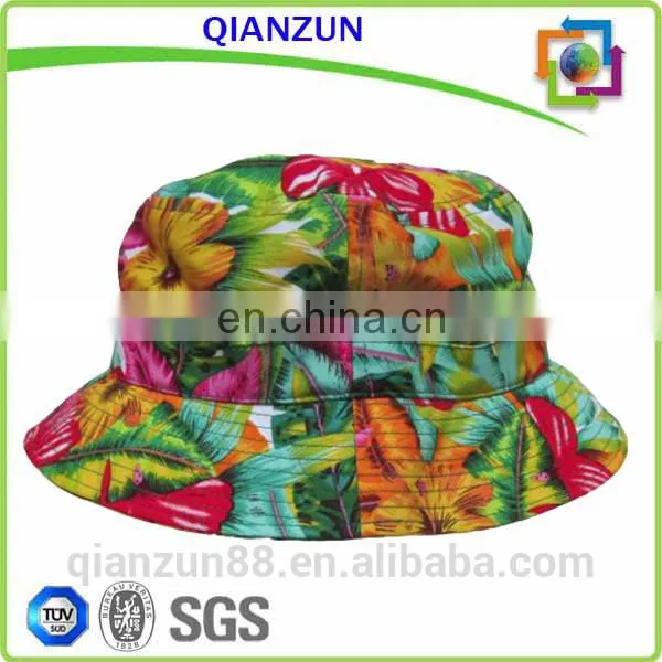 White Polyester Fashion Bucket Hat Sun Hat photo-5