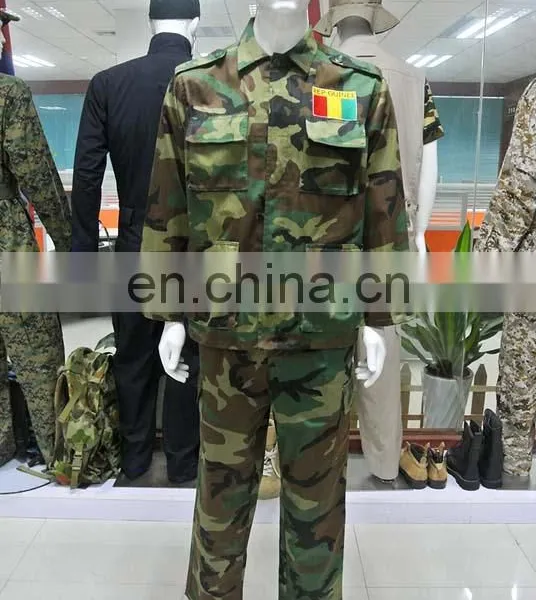 Tactical Combat Ripstop Woodland Camouflage Military Clothing With Durable Material photo-2