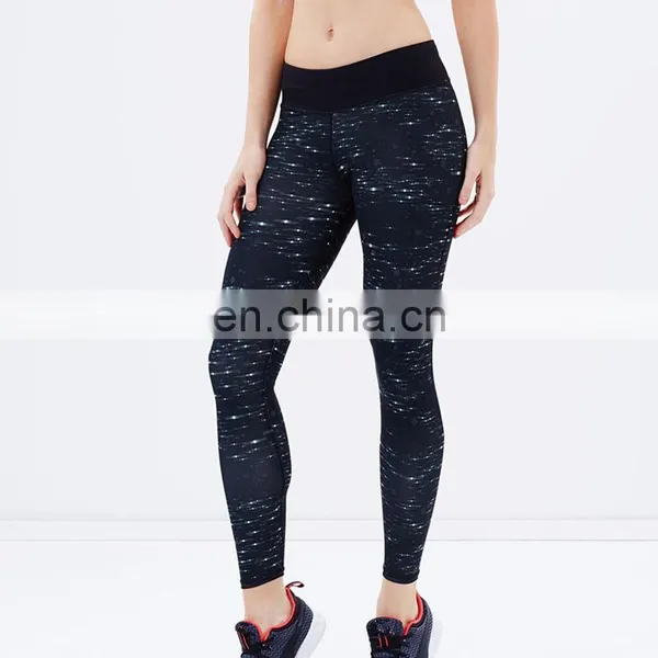 Sports Light Weight Breathable Long Black Legging