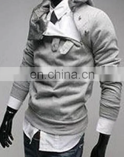 Fashion Mens Slim Fit Designed Hooded Sweatshirt Jumper Top Jacket Coats Hoodies photo-5