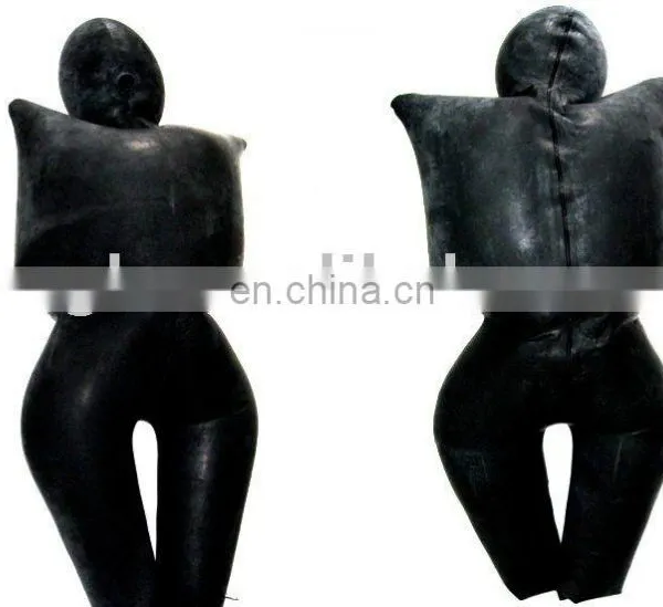 Latex Inflatable Sleep Bag, Latex Inflatable Catsuit With Masks