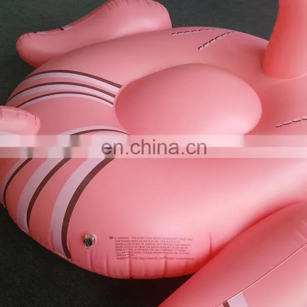 Custom 6p Eco-friendly PVC Inflatable Pool Flamingo Pool Float 190cm photo-5