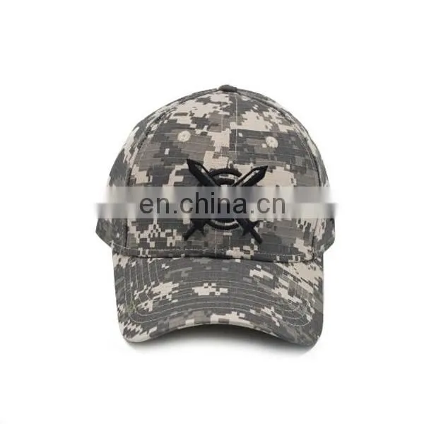 OEM Wholesale Custom Cotton 6 Panel Camo Embroidery Military Cap photo-2