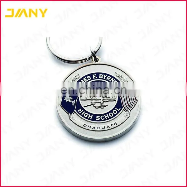 Custom Made Metal Keychain, Antique Silver Die Casting Metal Keyring photo-4