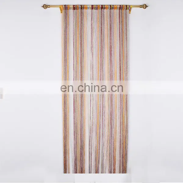 Rainbow Warp Knitted Metal Chain Curtain for Window
